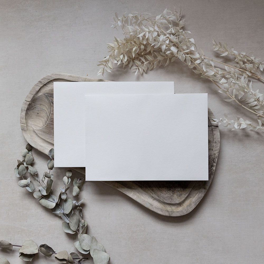 Blank Mink Mist Envelopes