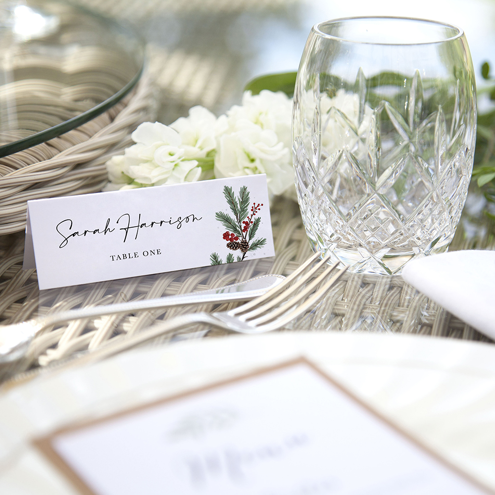 'Festive Noel' Place Cards