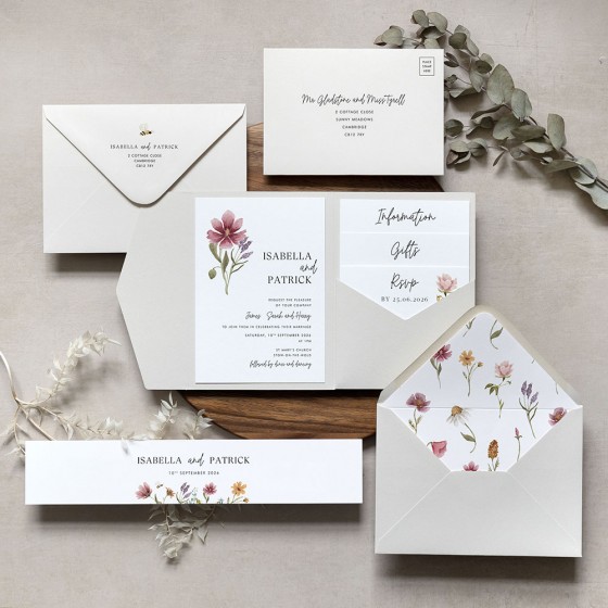 Pocketfold Invitations Gallery