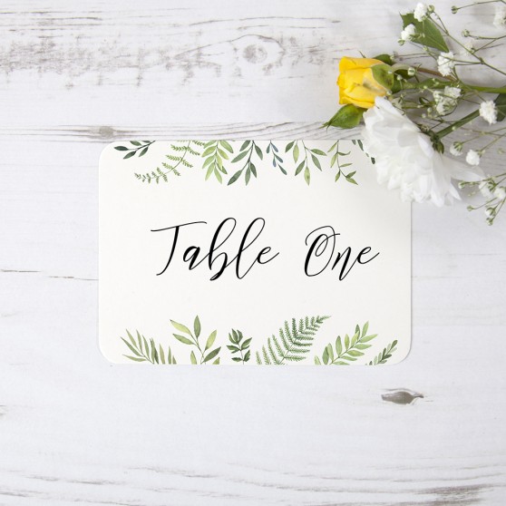'Ophelia' Table Name/Number