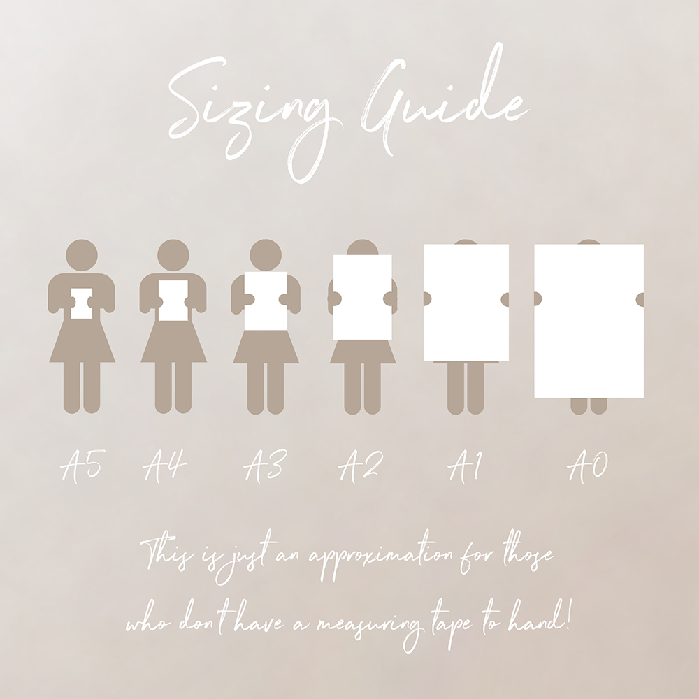 'Green Leaf' Small A3 Table Plan